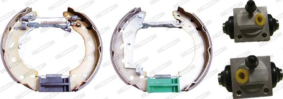 Ferodo FMK611 - Brake Shoe Set autospares.lv