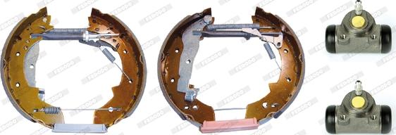 Ferodo FMK191 - Brake Shoe Set autospares.lv