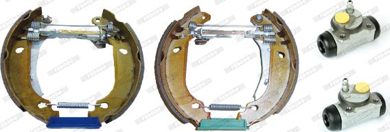 Ferodo FMK162 - Brake Shoe Set autospares.lv