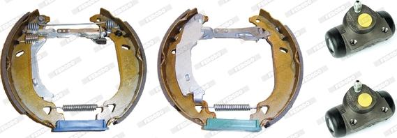 Ferodo FMK117 - Brake Shoe Set autospares.lv