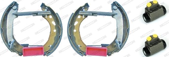 Ferodo FMK181 - Brake Shoe Set autospares.lv