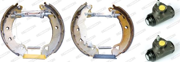 Ferodo FMK255 - Brake Shoe Set autospares.lv