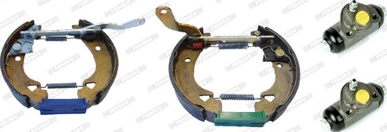 Ferodo FMK253 - Brake Shoe Set autospares.lv