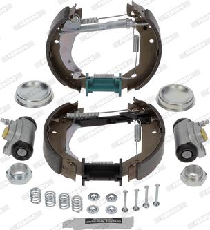 Ferodo FMK208 - Brake Shoe Set autospares.lv