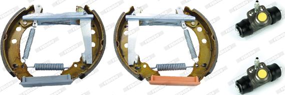 Ferodo FMK219 - Brake Shoe Set autospares.lv