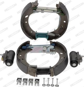 Ferodo FMK211 - Brake Shoe Set autospares.lv