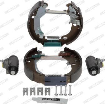 Ferodo FMK237 - Brake Shoe Set autospares.lv