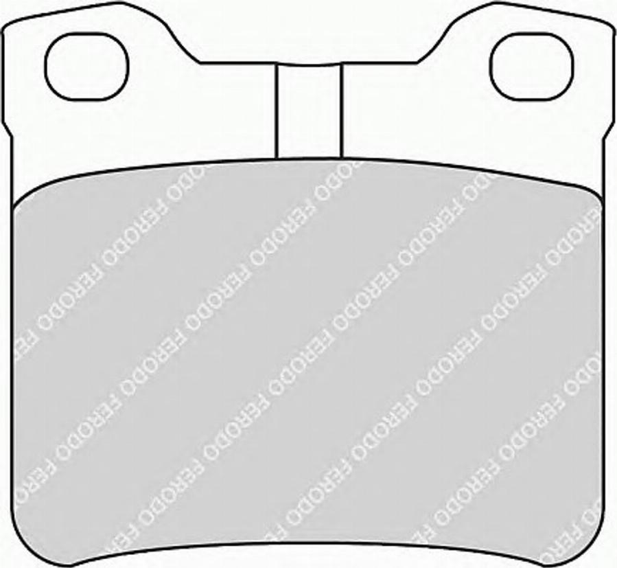 Ferodo FQT1415 - Brake Pad Set, disc brake autospares.lv