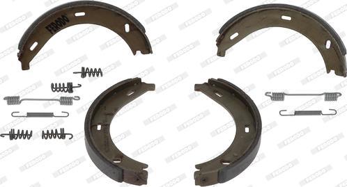 Ferodo FSB4306 - Brake Shoe Set autospares.lv