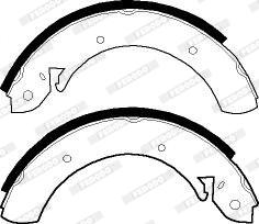 Ferodo FSB361R - Brake Shoe Set autospares.lv