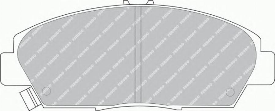 Ferodo FSL904 - Brake Pad Set, disc brake autospares.lv