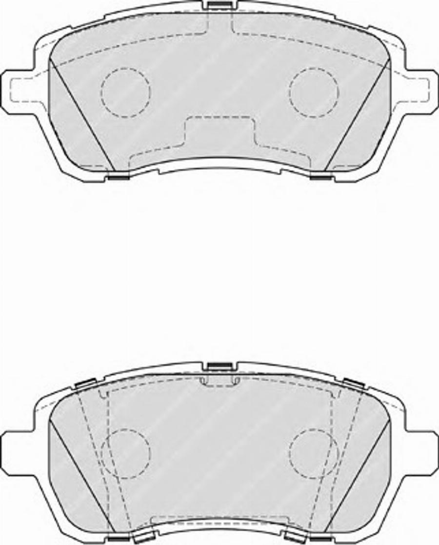 Ferodo FSL4179 - Brake Pad Set, disc brake autospares.lv