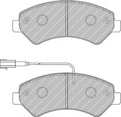 Ferodo FSL1925 - Brake Pad Set, disc brake autospares.lv