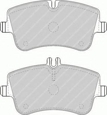 Ferodo FSL1428 - Brake Pad Set, disc brake autospares.lv