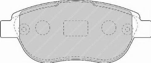 Ferodo FSL1476 - Brake Pad Set, disc brake autospares.lv