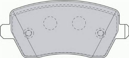 Ferodo FSL1617 - Brake Pad Set, disc brake autospares.lv