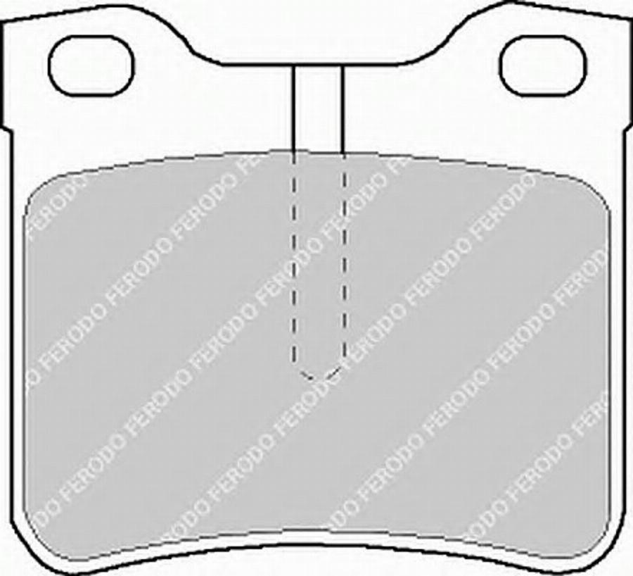 Ferodo FSL1044 - Brake Pad Set, disc brake autospares.lv