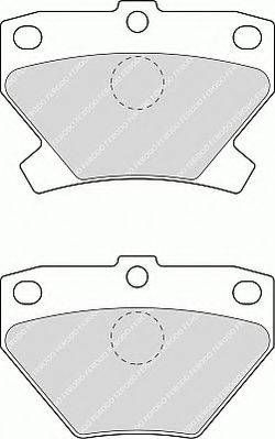 Ferodo FSL1395 - Brake Pad Set, disc brake autospares.lv