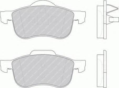 Ferodo FSL1382 - Brake Pad Set, disc brake autospares.lv