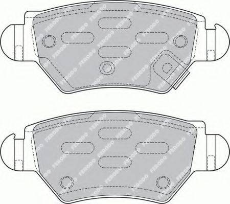 Ferodo FSL1294 - Brake Pad Set, disc brake autospares.lv