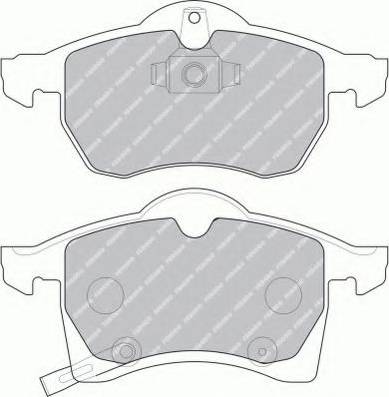 Ferodo FSL1295 - Brake Pad Set, disc brake autospares.lv