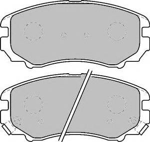 Ferodo FSL1733 - Brake Pad Set, disc brake autospares.lv