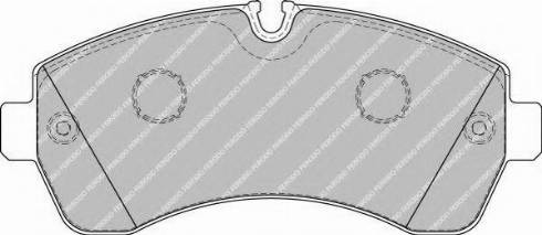 Ferodo FSL1777 - Brake Pad Set, disc brake autospares.lv