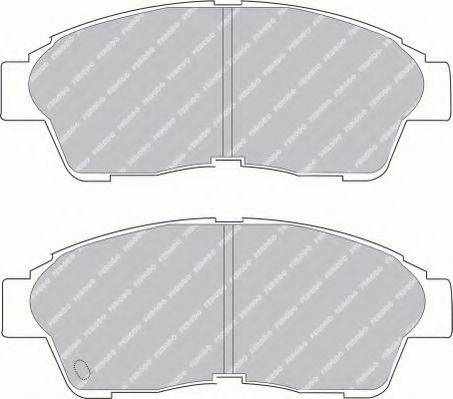 Ferodo FSL867 - Brake Pad Set, disc brake autospares.lv