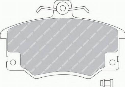 Ferodo FSL370 - Brake Pad Set, disc brake autospares.lv