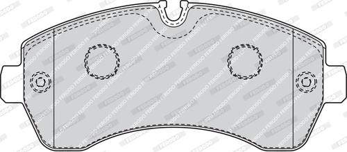 Ferodo FVR4470 - Brake Pad Set, disc brake autospares.lv