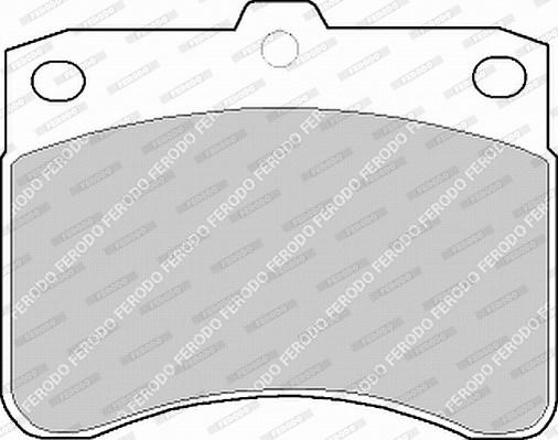 Ferodo FVR549 - Brake Pad Set, disc brake autospares.lv