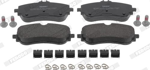 Ferodo FVR5068 - Brake Pad Set, disc brake autospares.lv