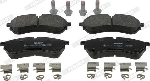 Ferodo FVR5067 - Brake Pad Set, disc brake autospares.lv