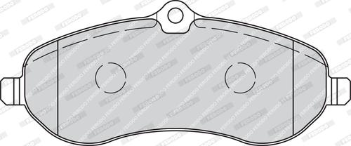 Ferodo FVR5029 - Brake Pad Set, disc brake autospares.lv