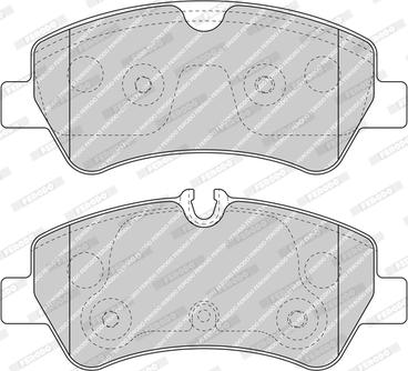 Ferodo FVR5075 - Brake Pad Set, disc brake autospares.lv