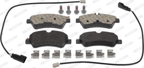 Ferodo FVR5075 - Brake Pad Set, disc brake autospares.lv