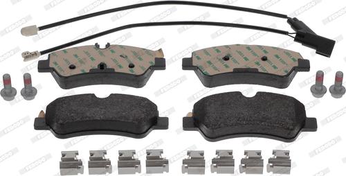 Ferodo FVR5076 - Brake Pad Set, disc brake autospares.lv