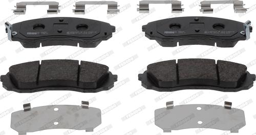 Ferodo FVR5115 - Brake Pad Set, disc brake autospares.lv