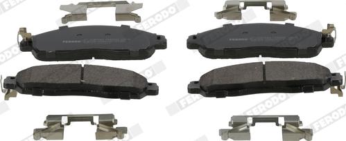 Ferodo FVR5284 - Brake Pad Set, disc brake autospares.lv