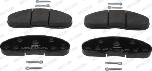 Ferodo FVR627 - Brake Pad Set, disc brake autospares.lv