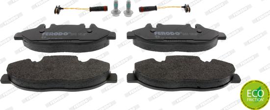 Ferodo FVR1493 - Brake Pad Set, disc brake autospares.lv