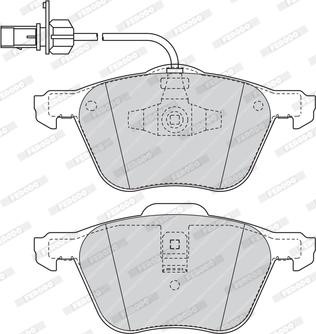 Ferodo FVR1497 - Brake Pad Set, disc brake autospares.lv