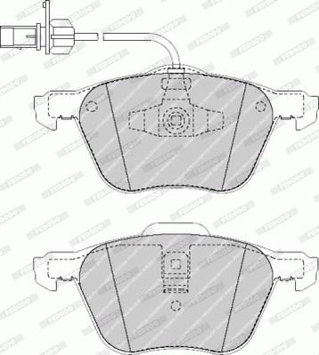 Ferodo FVR1497 - Brake Pad Set, disc brake autospares.lv