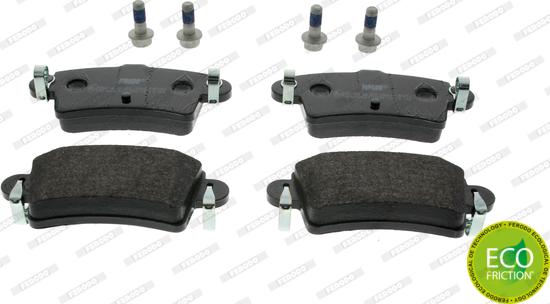 Ferodo FVR1453 - Brake Pad Set, disc brake autospares.lv