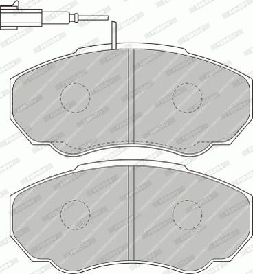 Ferodo FVR1478 - Brake Pad Set, disc brake autospares.lv