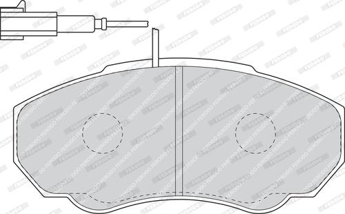 Ferodo FVR1478 - Brake Pad Set, disc brake autospares.lv