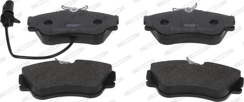 Ferodo FVR1519 - Brake Pad Set, disc brake autospares.lv