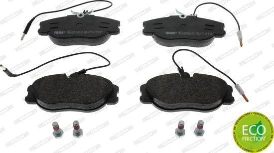 Ferodo FVR1000 - Brake Pad Set, disc brake autospares.lv