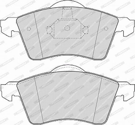 Ferodo FVR1163 - Brake Pad Set, disc brake autospares.lv