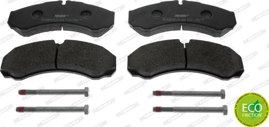 Ferodo FVR1102 - Brake Pad Set, disc brake autospares.lv